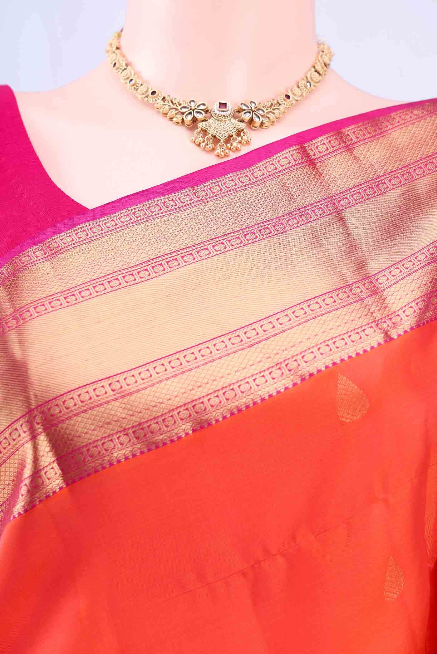 no Dual Tone Nangavalli Silk [ Salem ] Saree