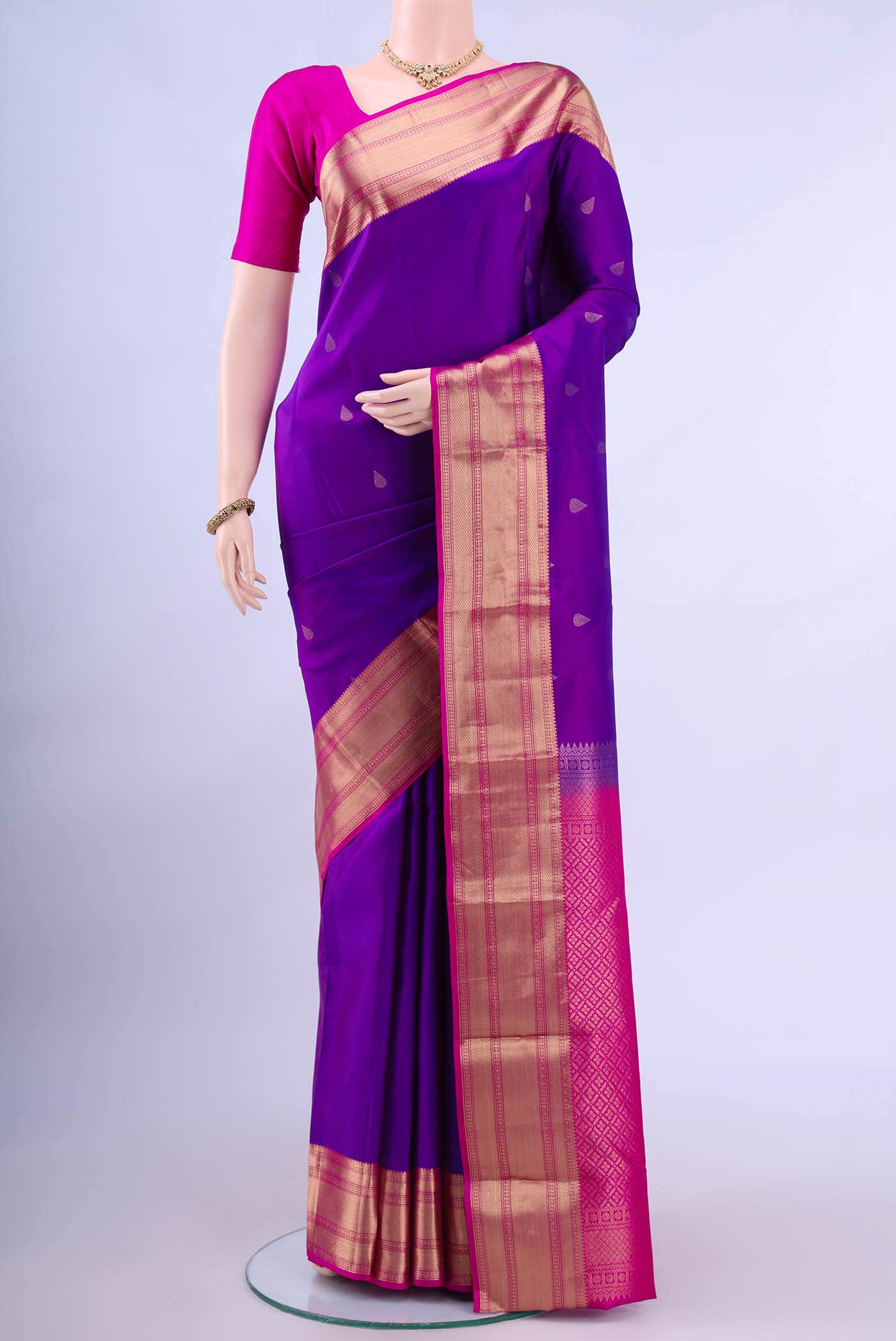 no Dual Tone Nangavalli Silk [ Salem ] Saree