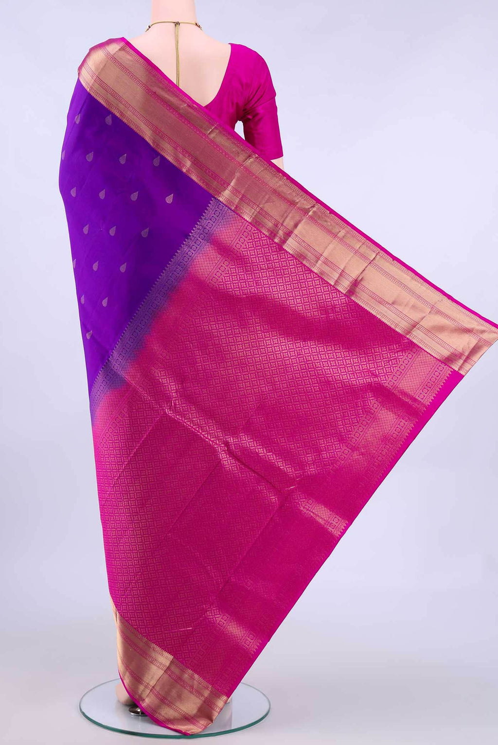 no Dual Tone Nangavalli Silk [ Salem ] Saree