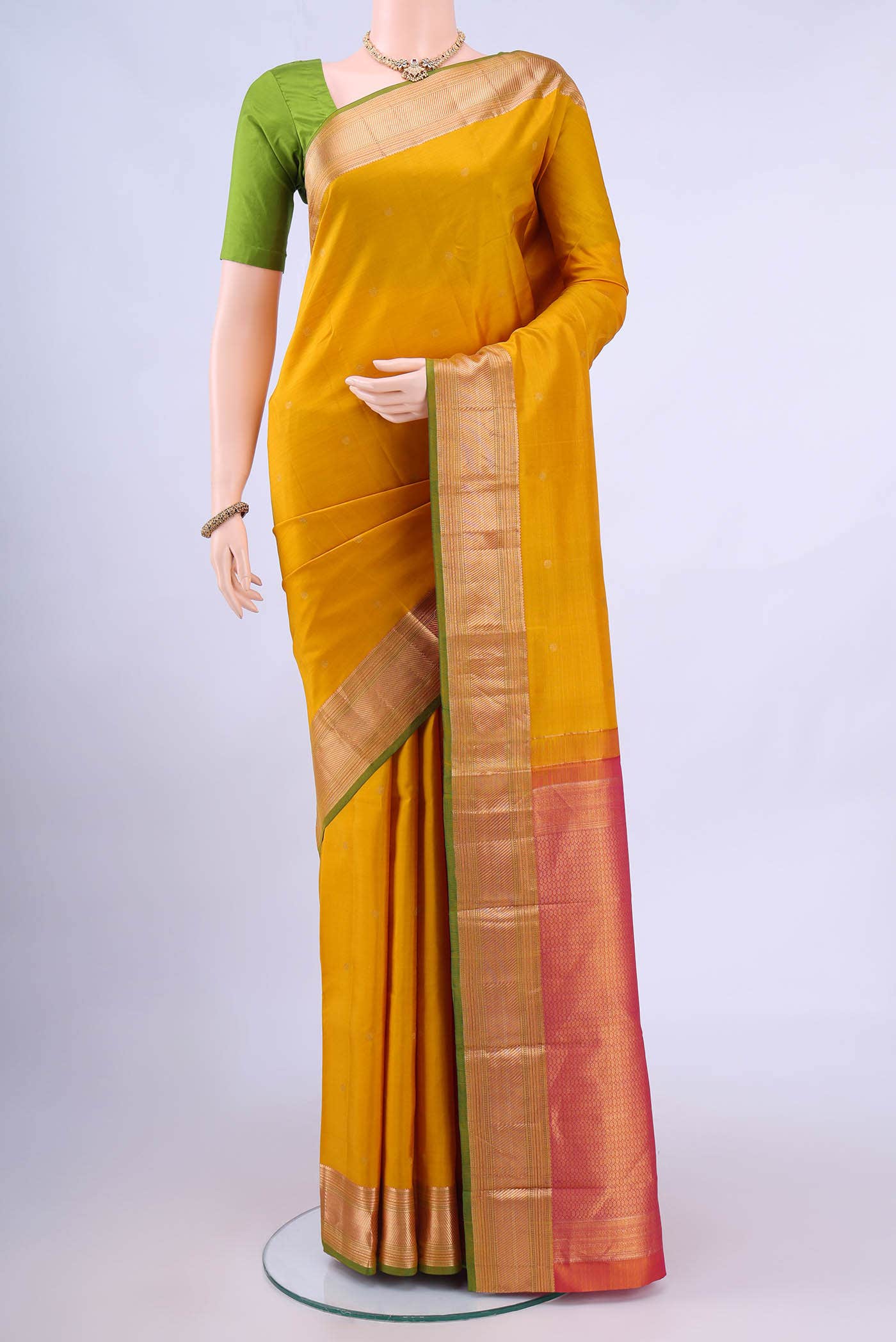 no Dual Tone Nangavalli Silk [ Salem ] Saree