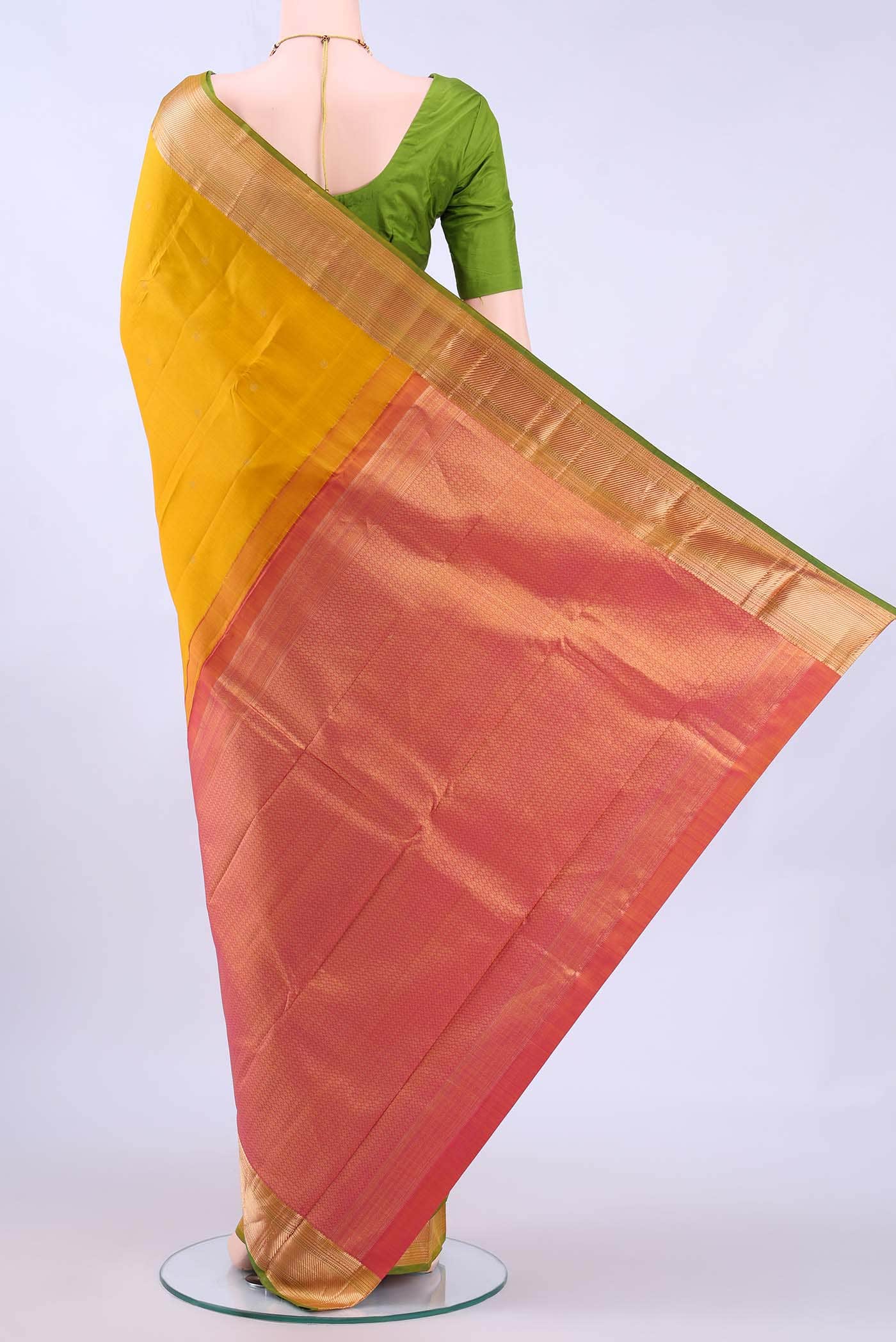 no Dual Tone Nangavalli Silk [ Salem ] Saree