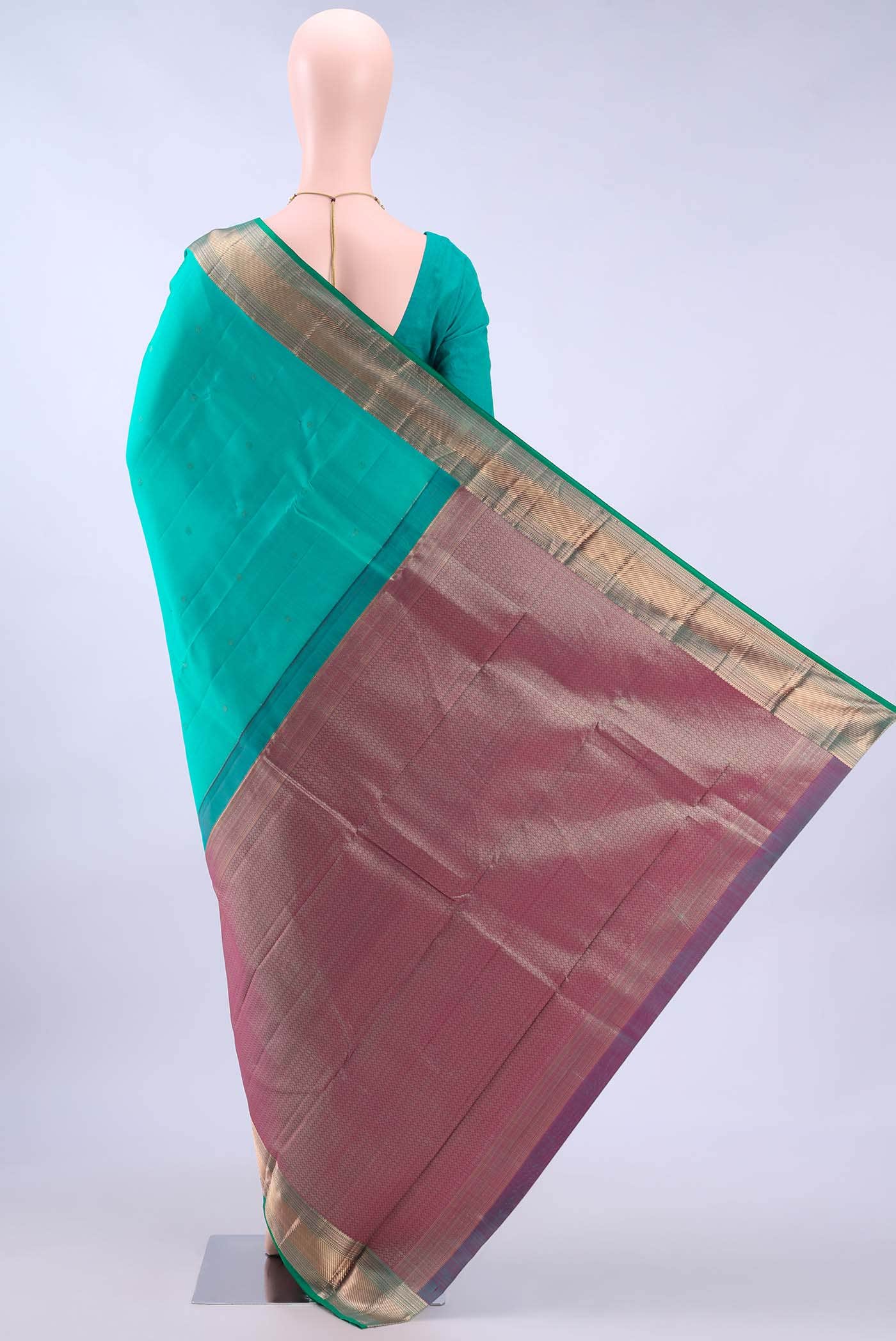 no Dual Tone Nangavalli Silk [ Salem ] Saree
