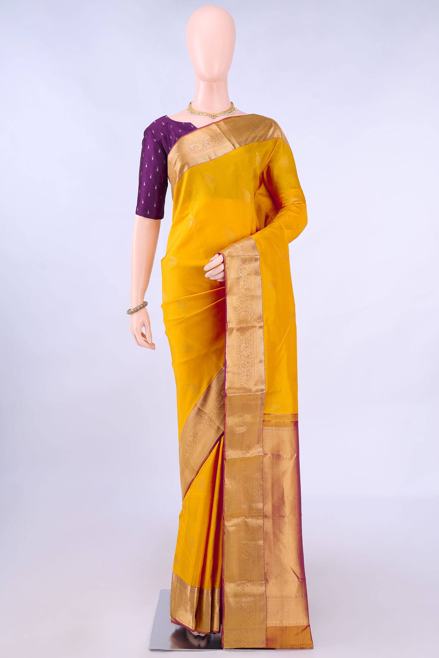 no Dual Tone Nangavalli Silk [ Salem ] Saree