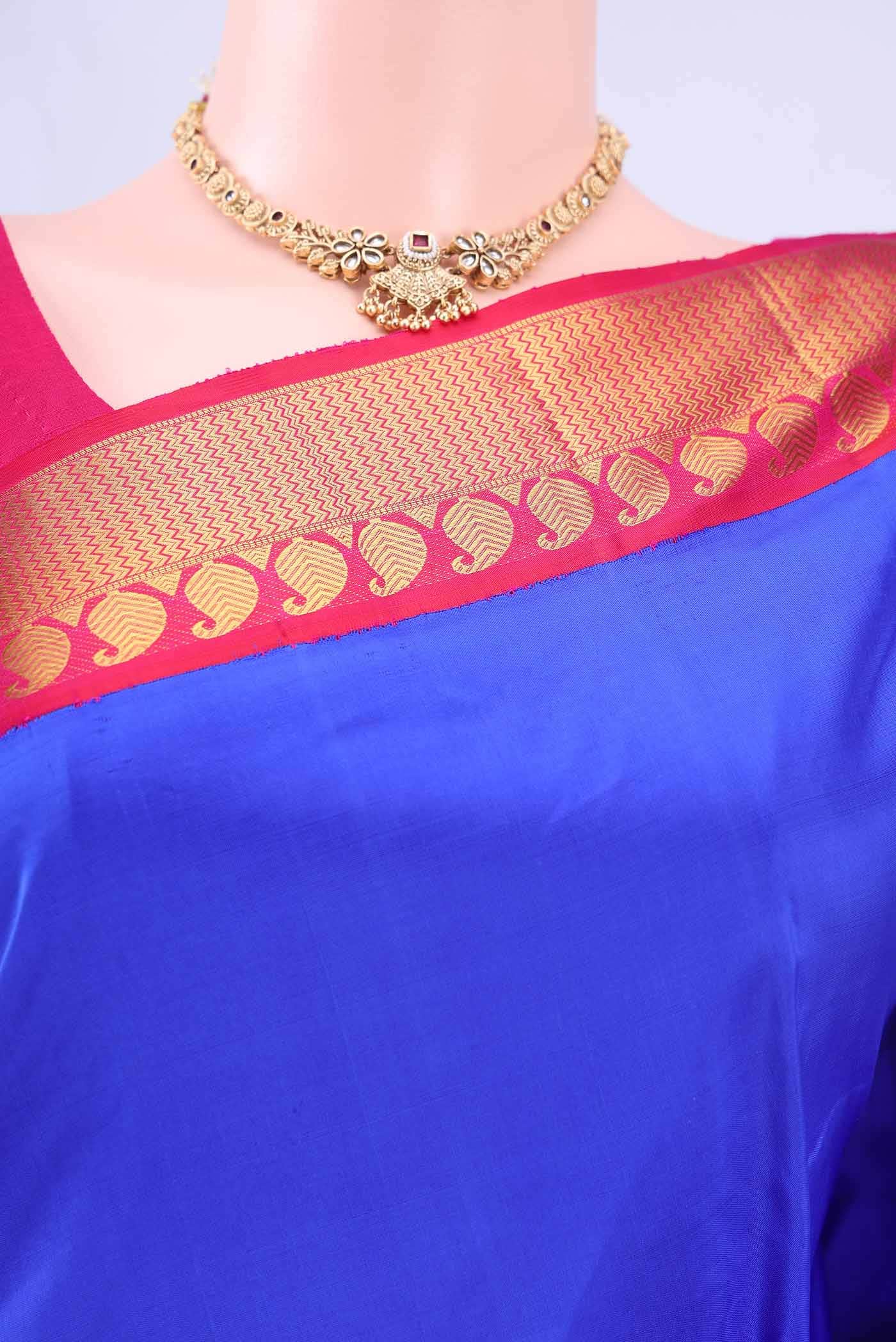 no Dual Tone Nangavalli Silk [ Salem ] Saree