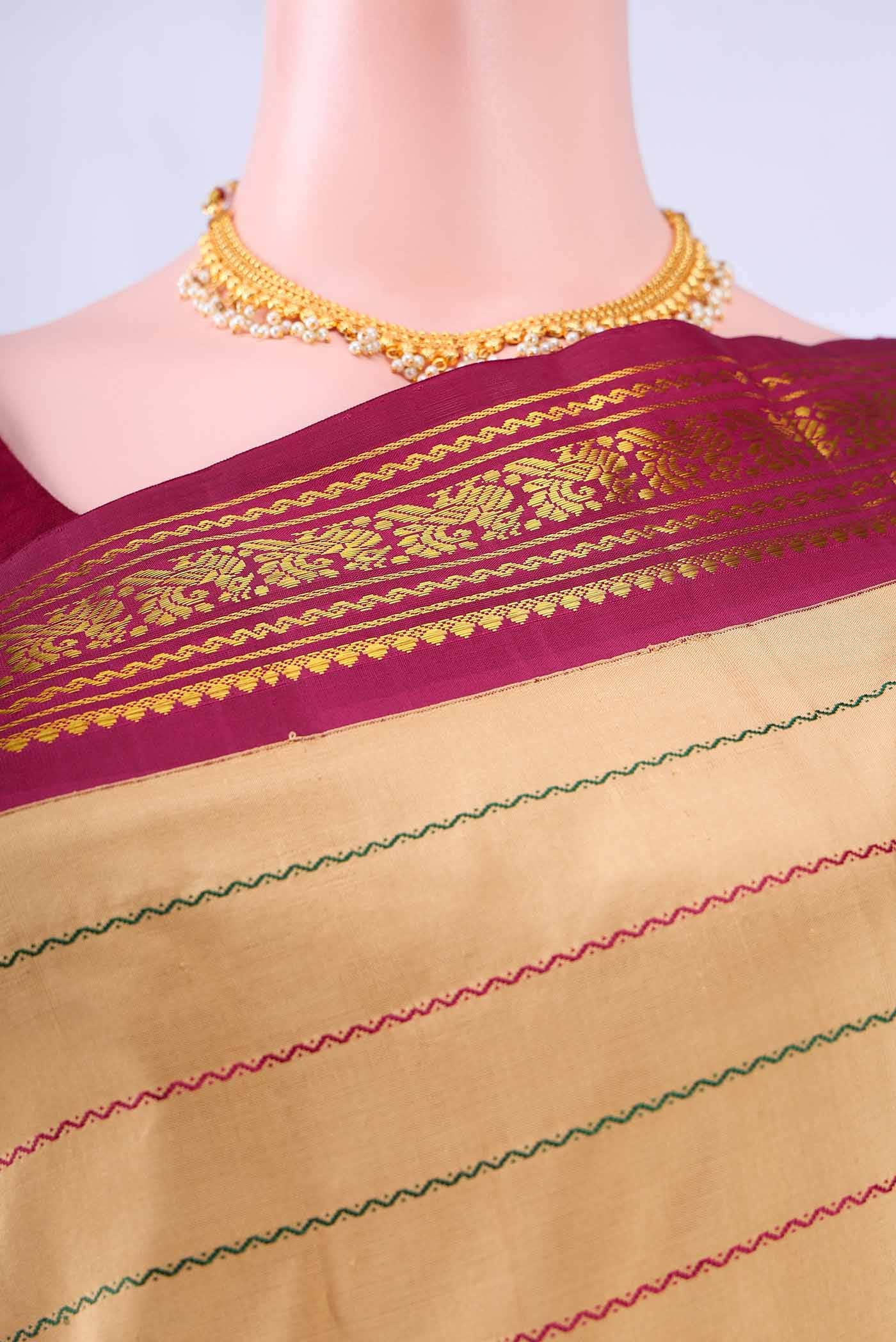 no Dual Tone Nangavalli Silk [ Salem ] Saree