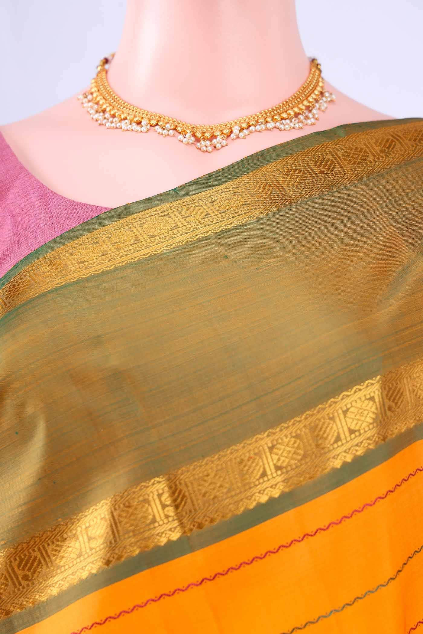 no Dual Tone Nangavalli Silk [ Salem ] Saree