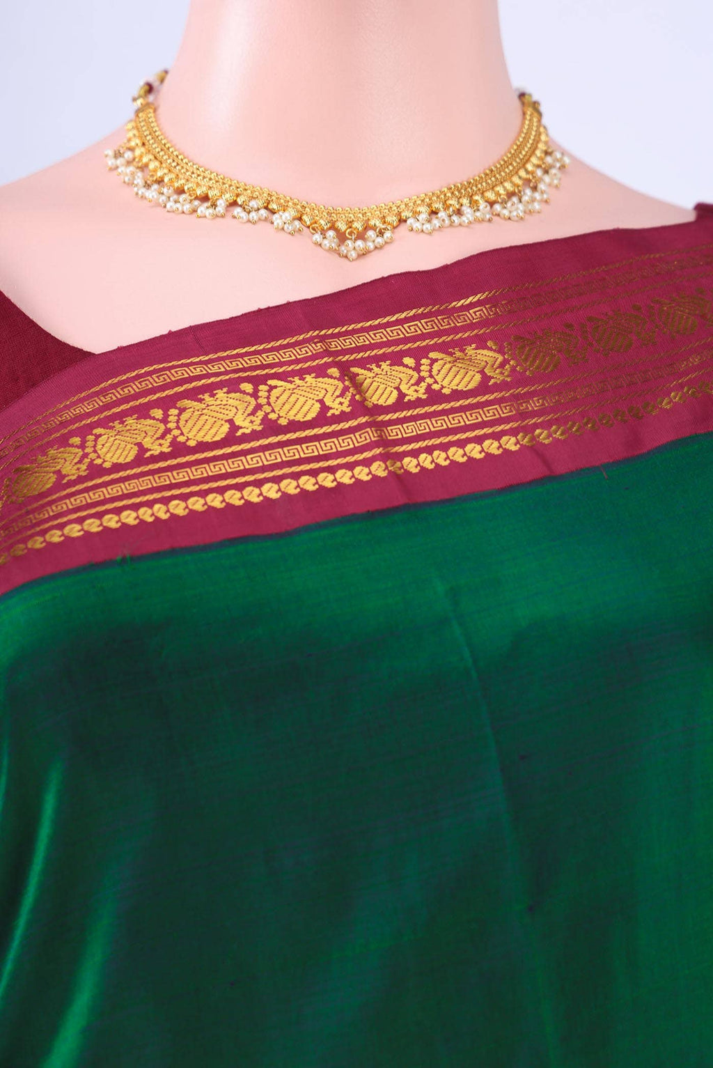 no Dual Tone Nangavalli Silk [ Salem ] Saree