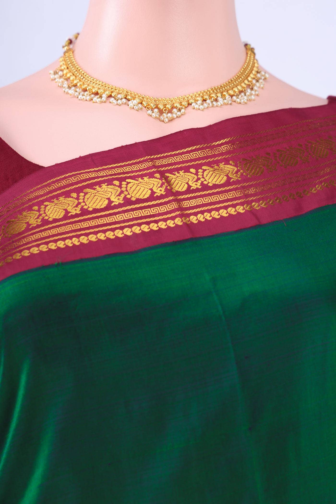 no Dual Tone Nangavalli Silk [ Salem ] Saree