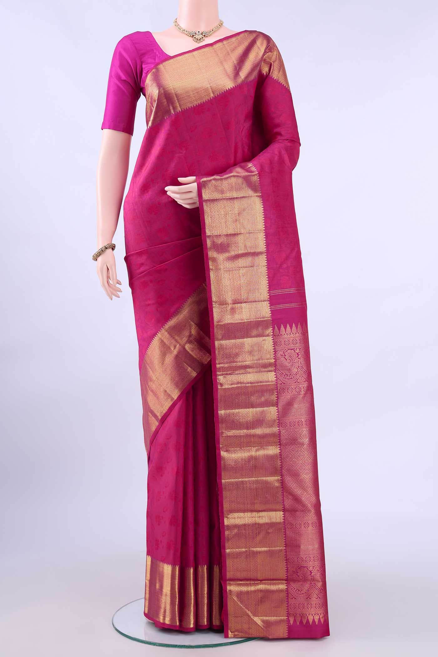 no Dual Tone Nangavalli Silk [ Salem ] Saree