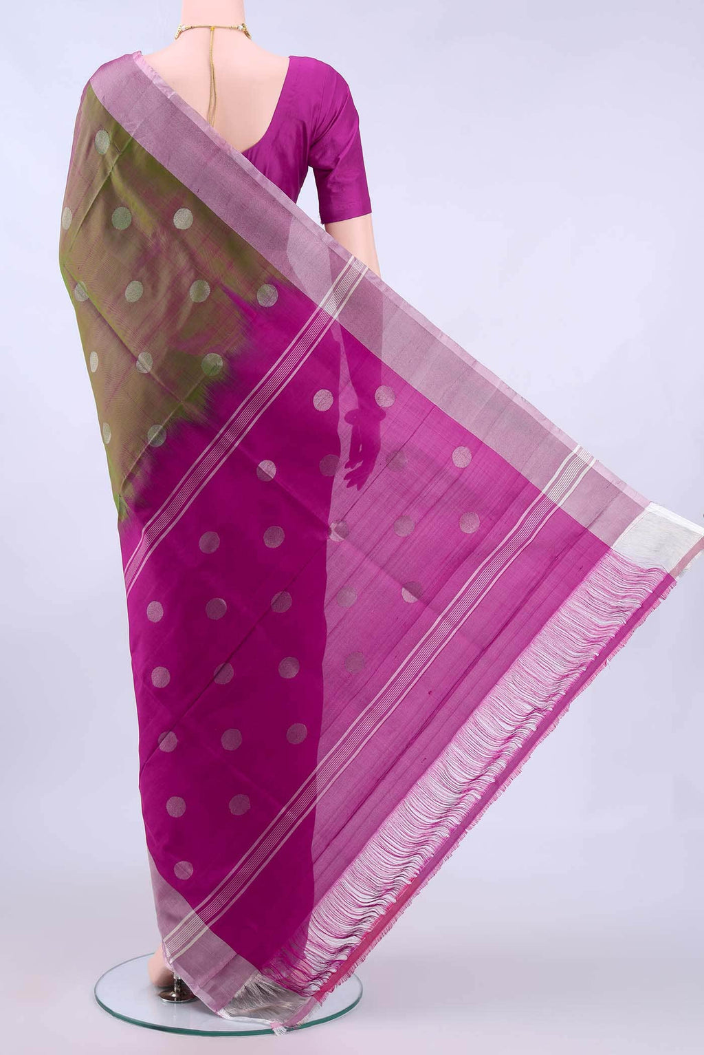 Green Uppada Silk Saree
