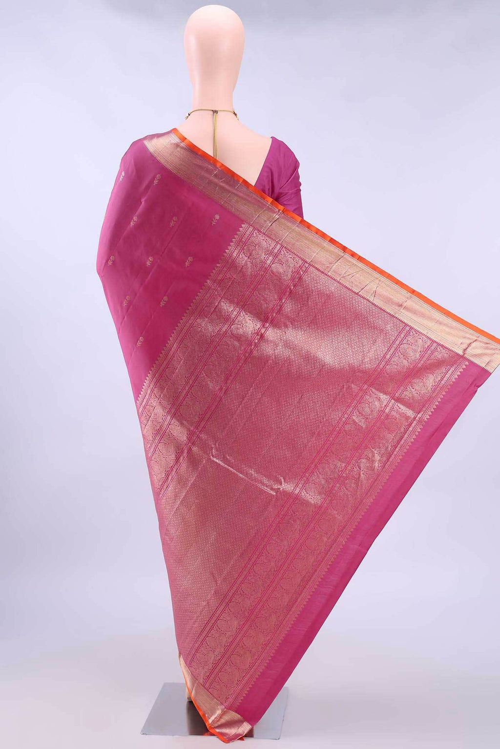 Rani Pink Nangavalli Silk [ Salem ] Saree