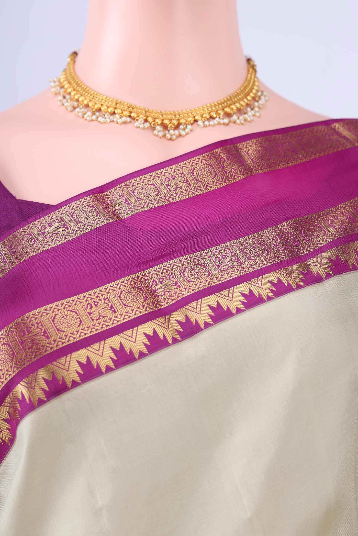 no Dual Tone Nangavalli Silk [ Salem ] Saree