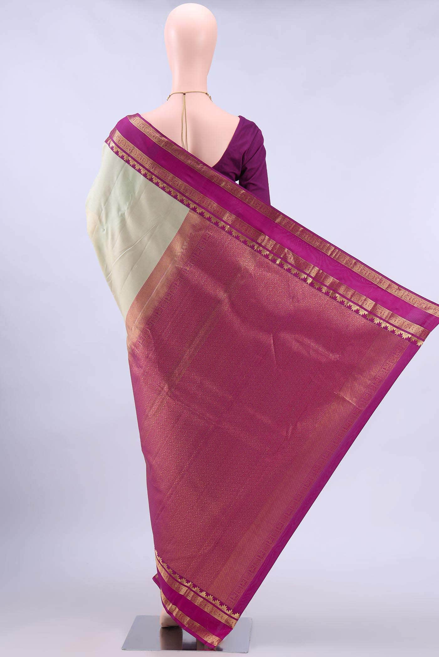 no Dual Tone Nangavalli Silk [ Salem ] Saree