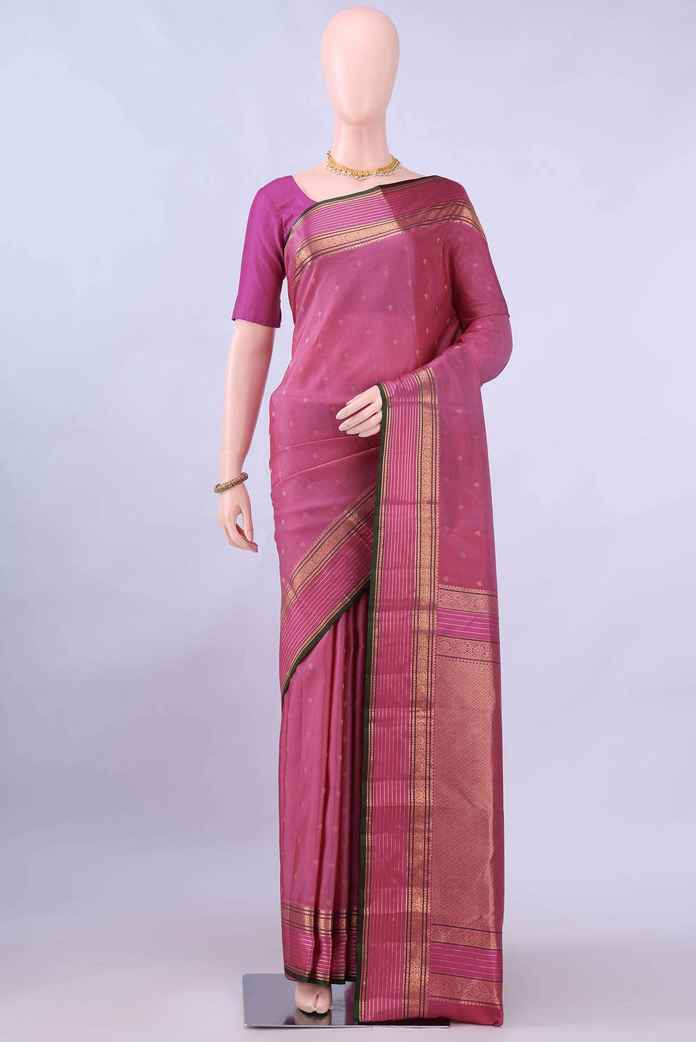 no Dual Tone Nangavalli Silk [ Salem ] Saree