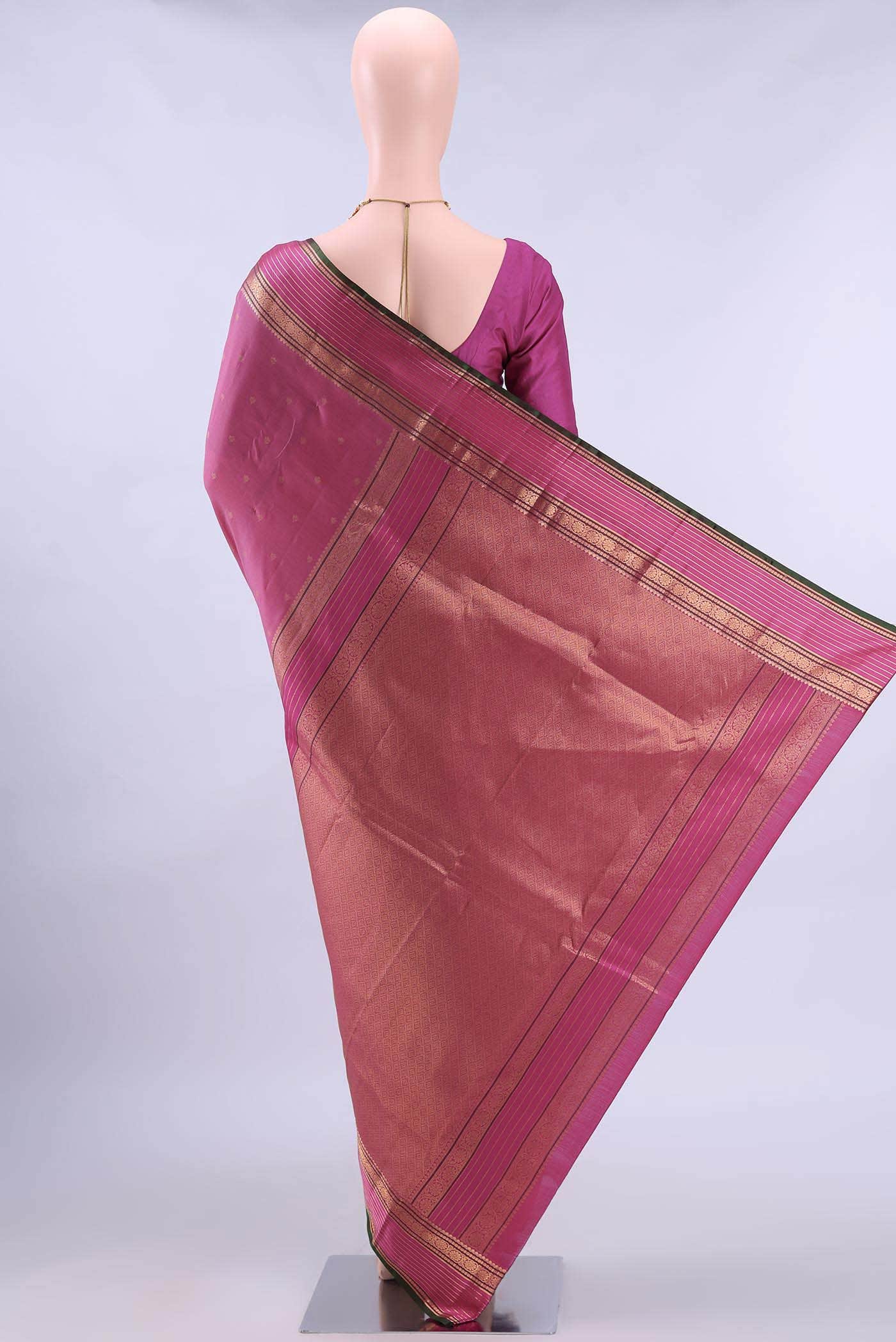 no Dual Tone Nangavalli Silk [ Salem ] Saree