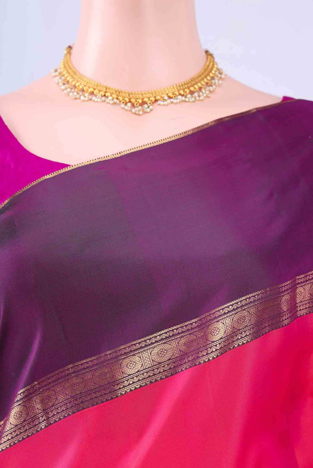 Pink Nangavalli Silk [ Salem ] Saree