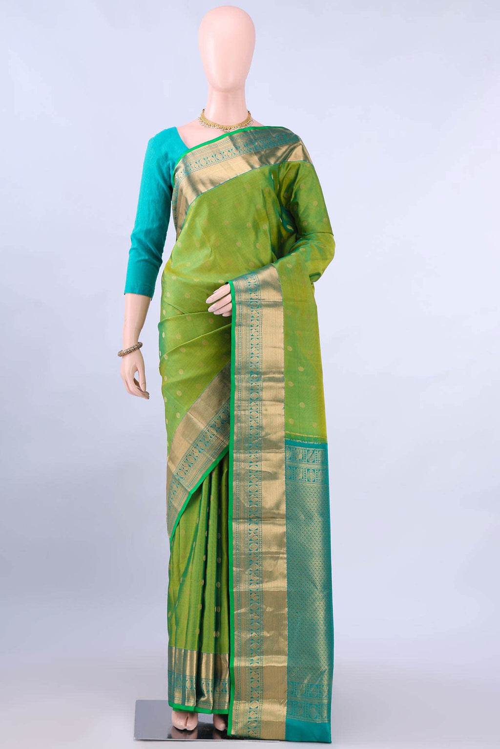 no Dual Tone Nangavalli Silk [ Salem ] Saree