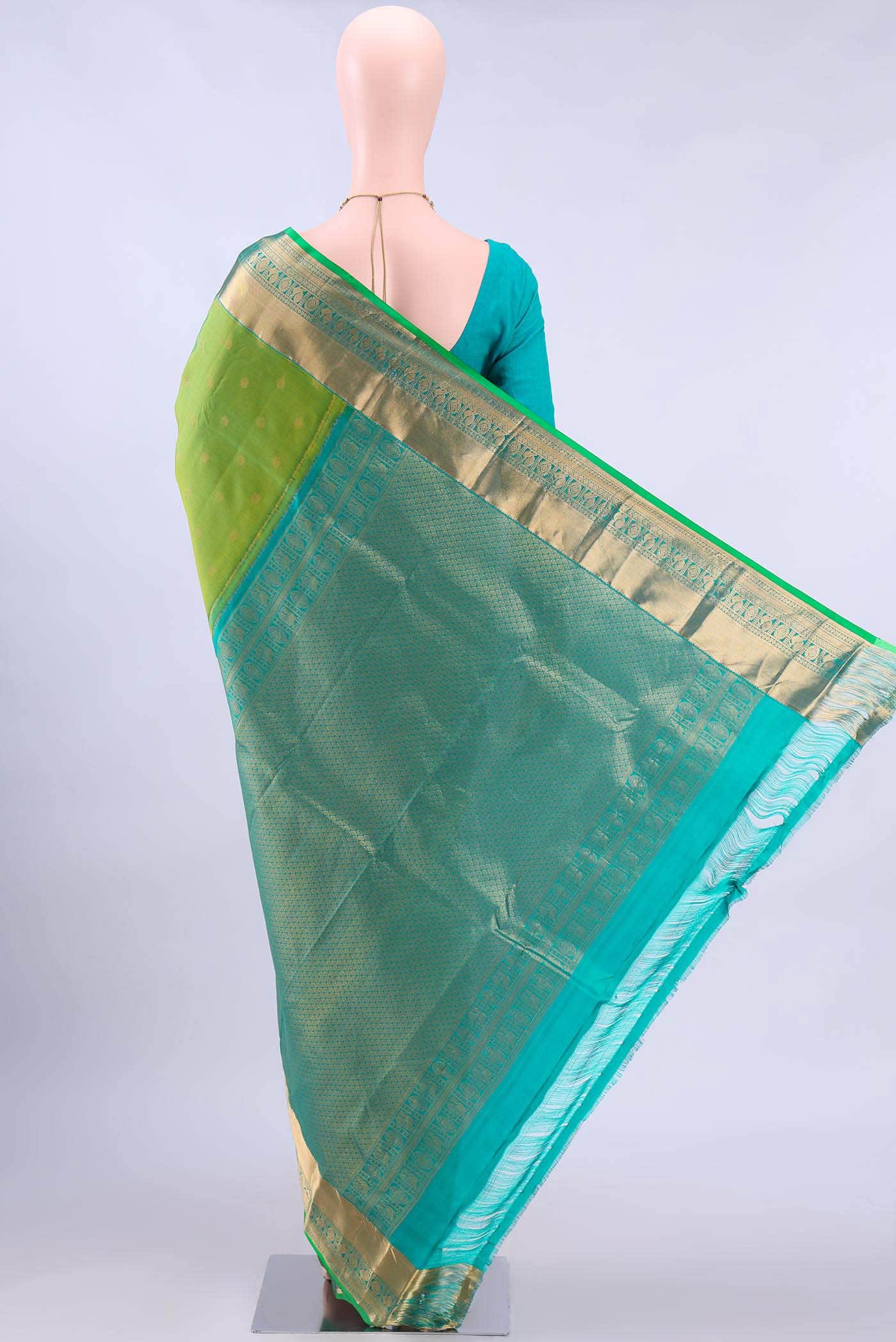 no Dual Tone Nangavalli Silk [ Salem ] Saree