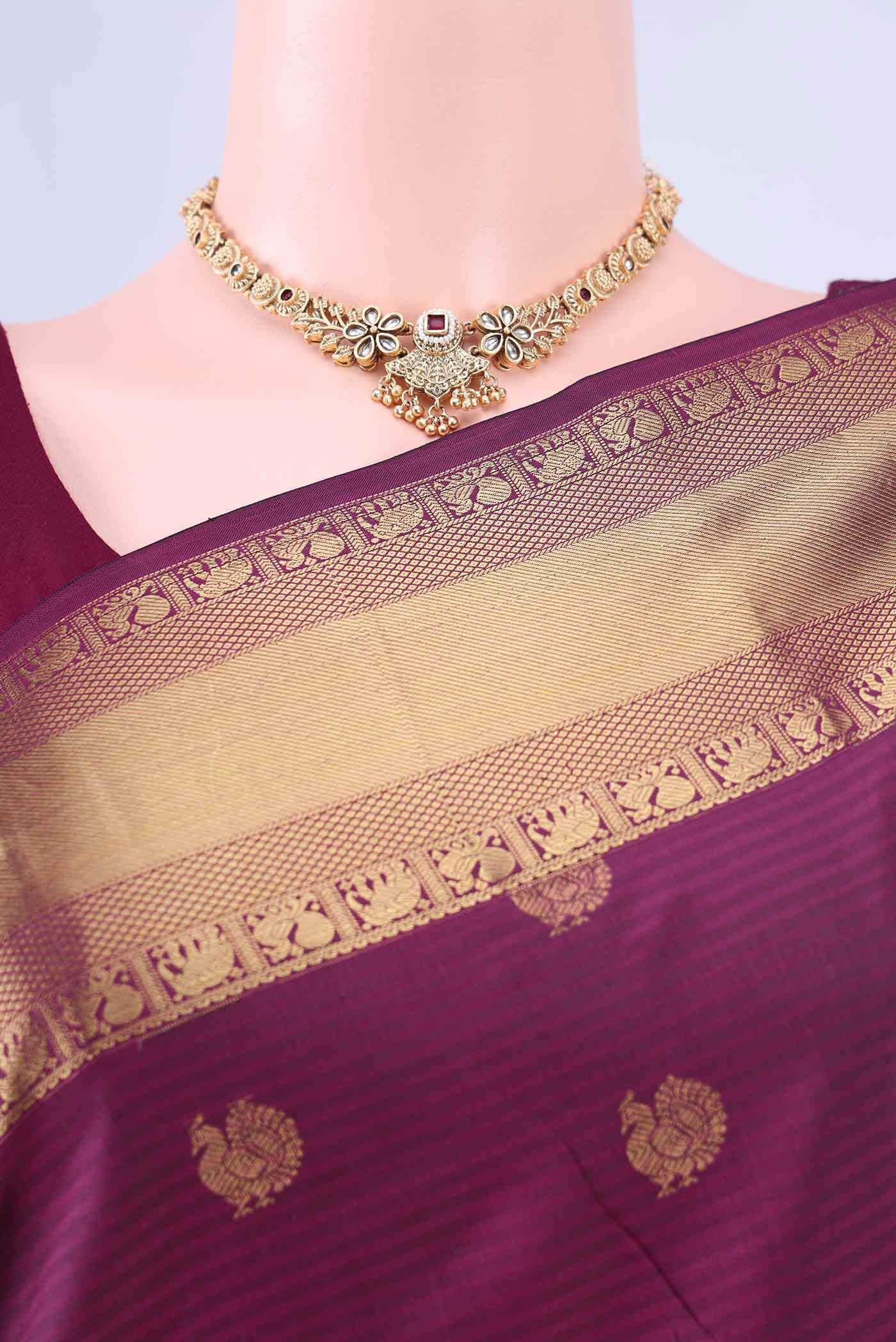 no Dual Tone Nangavalli Silk [ Salem ] Saree