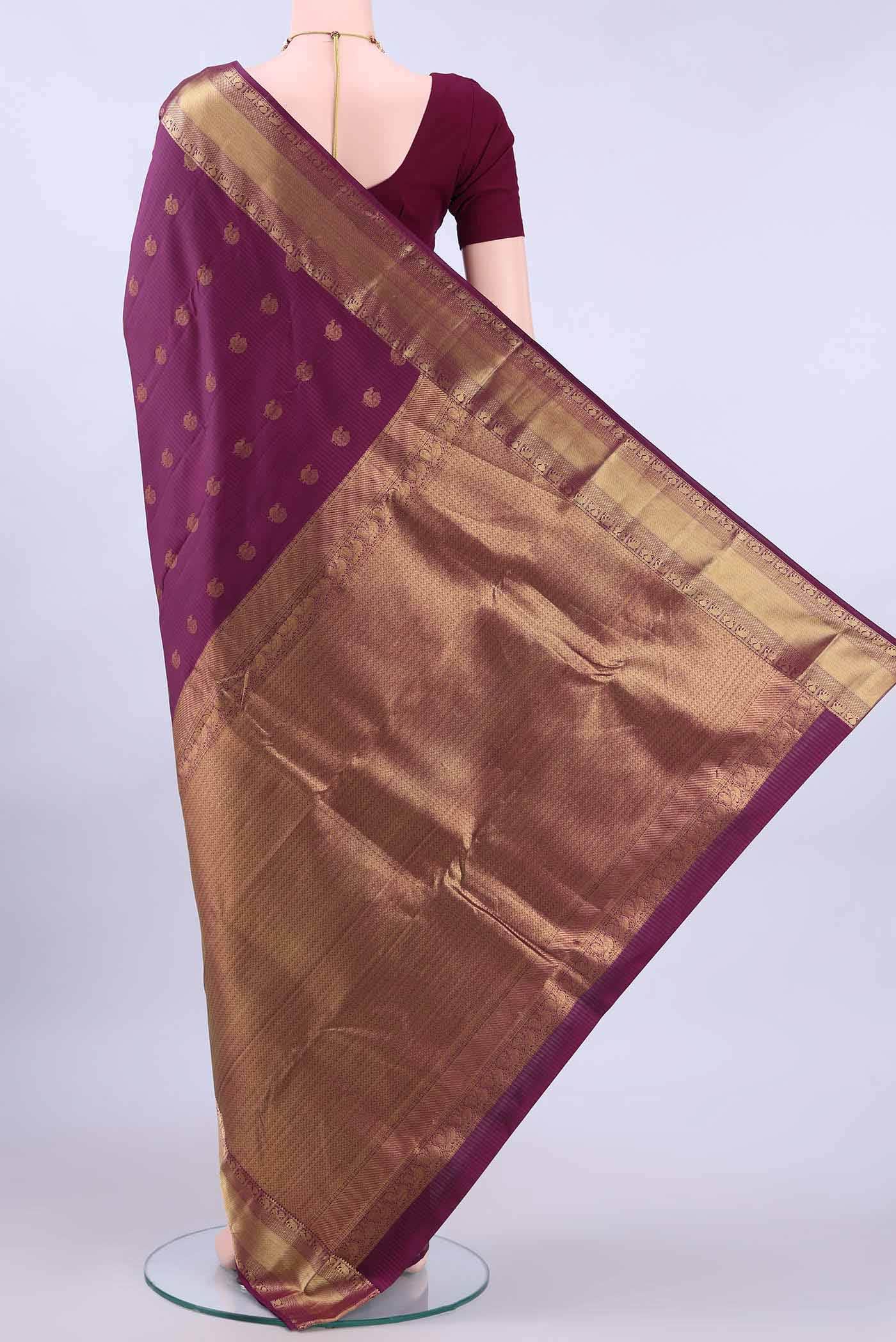no Dual Tone Nangavalli Silk [ Salem ] Saree