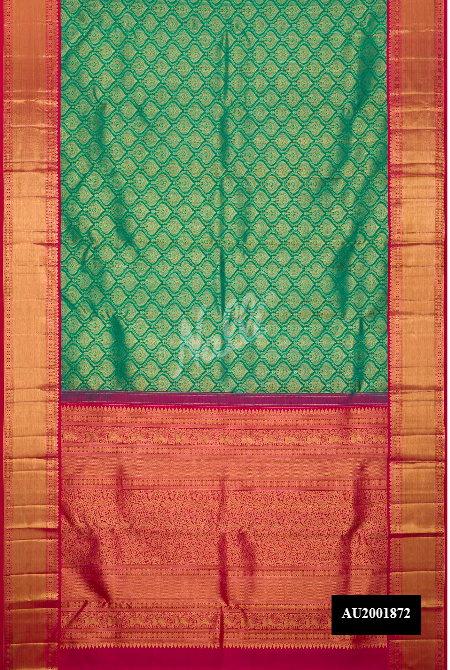 Green Kanchipuram Silk Saree