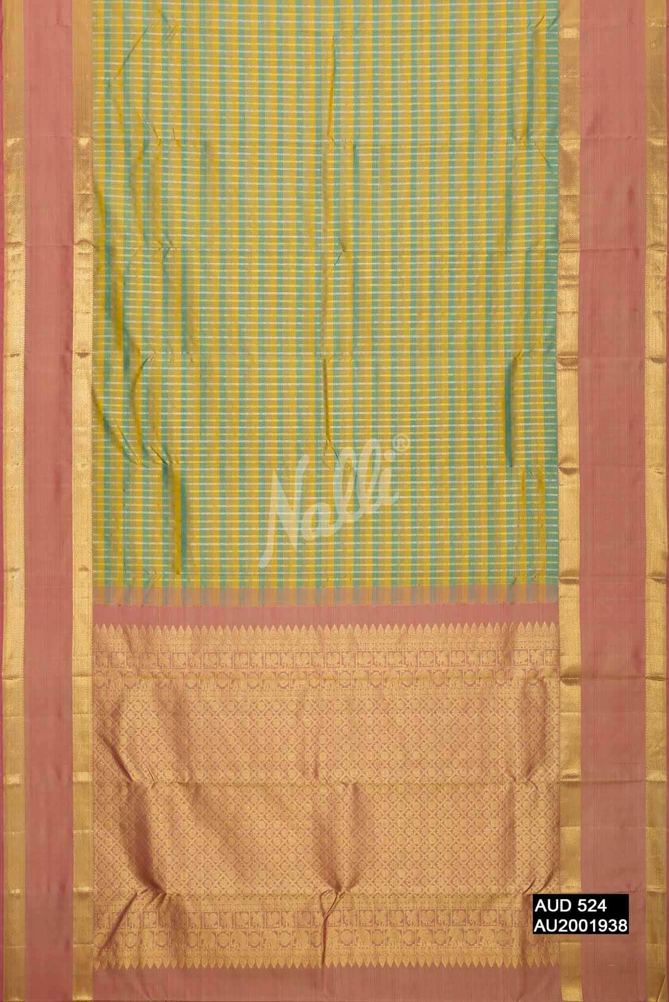 Multi Kanchipuram Silk Saree