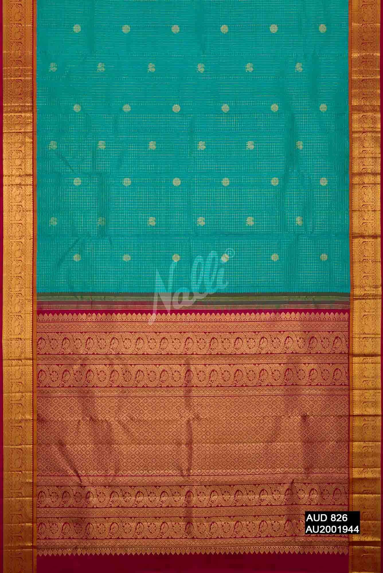 Green Kanchipuram Silk Saree