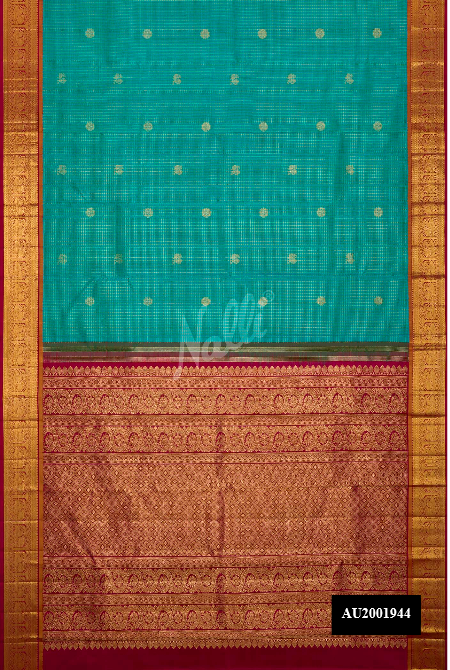 Green Kanchipuram Silk Saree