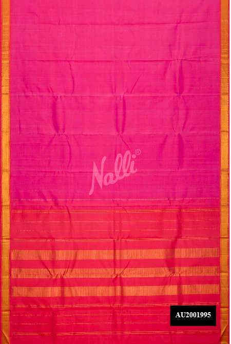Pink Kanchipuram Silk Saree