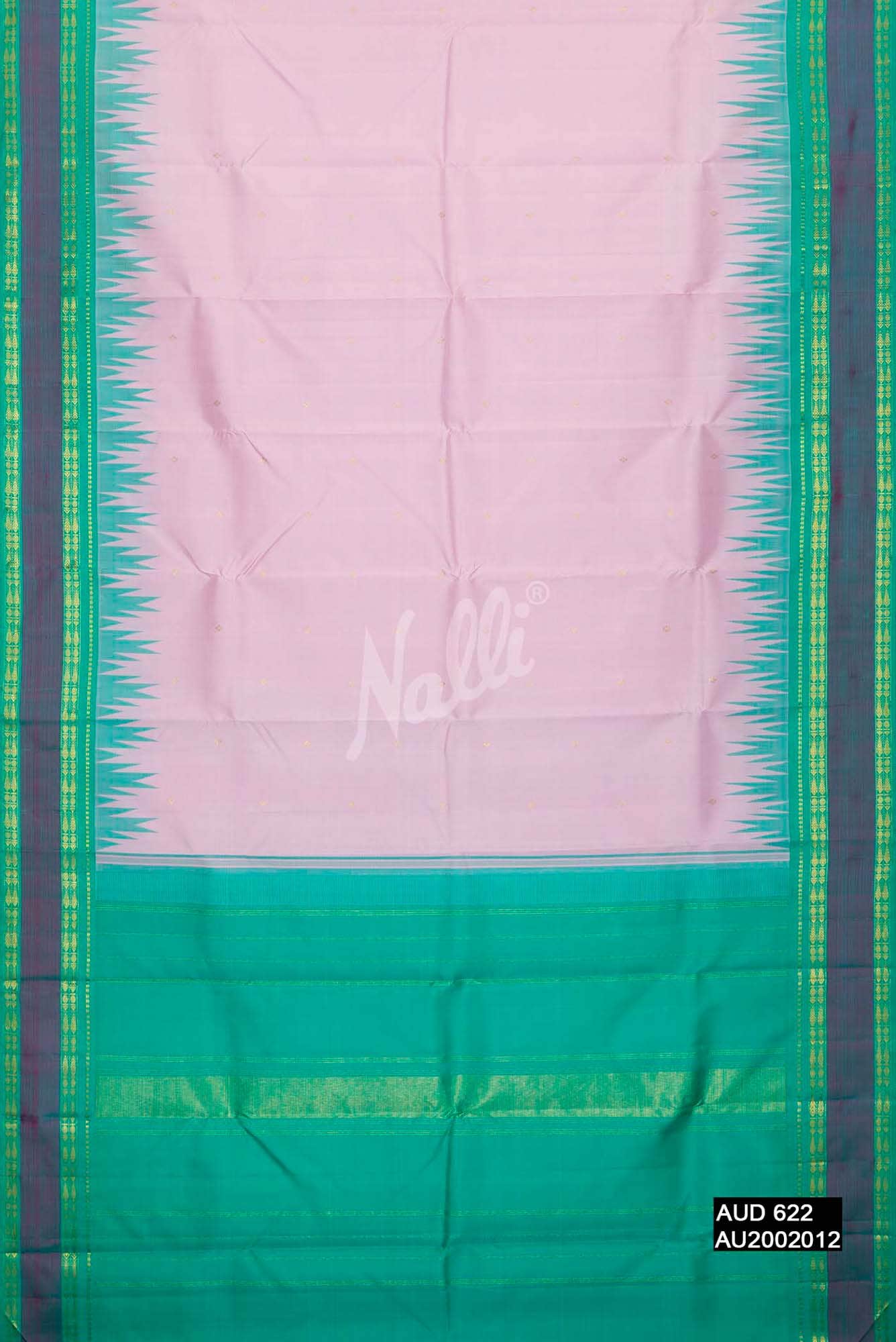 Lavender Kanchipuram Silk Saree