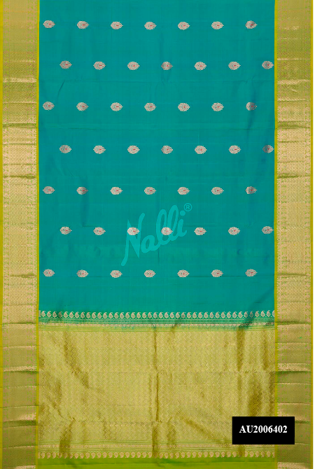 Green Kanchipuram Silk Saree