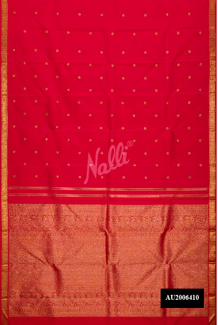 Red Kanchipuram Silk Saree