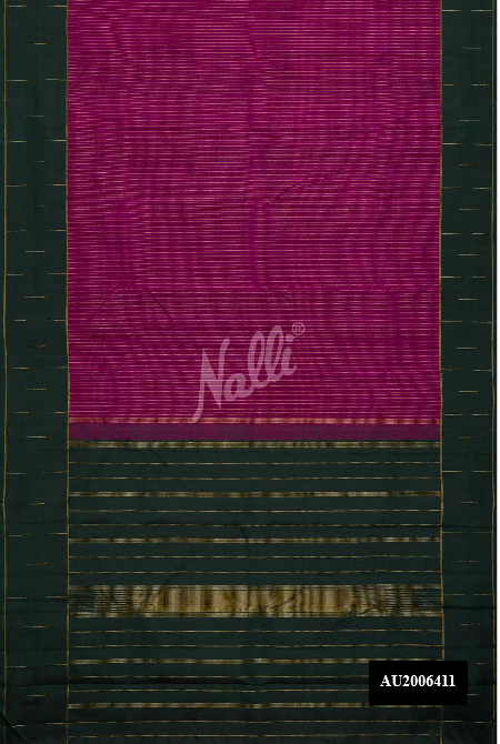 Purple Kanchipuram Silk Saree