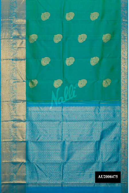 Green Kanchipuram Silk Saree