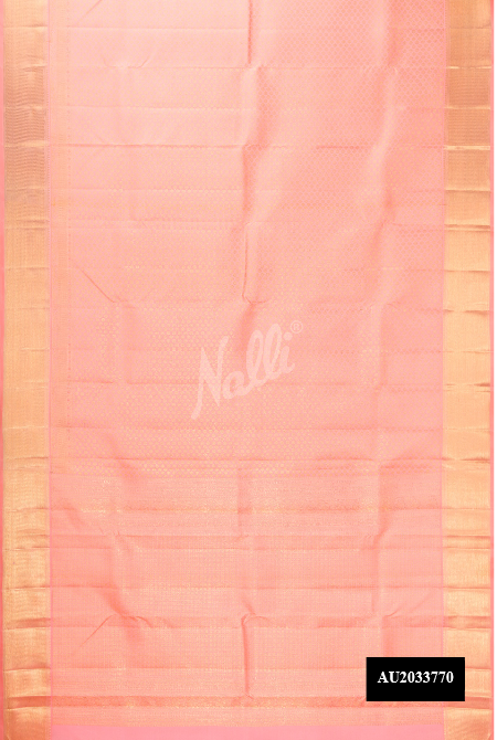 Pink Kanchipuram Silk Saree