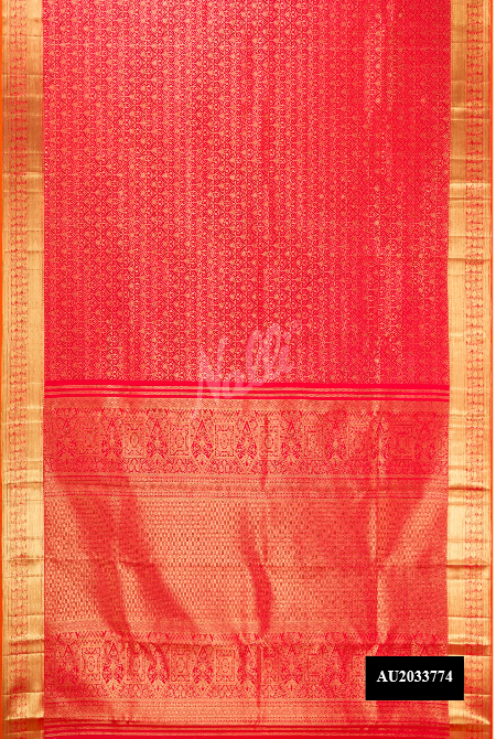 Red Kanchipuram Silk Saree