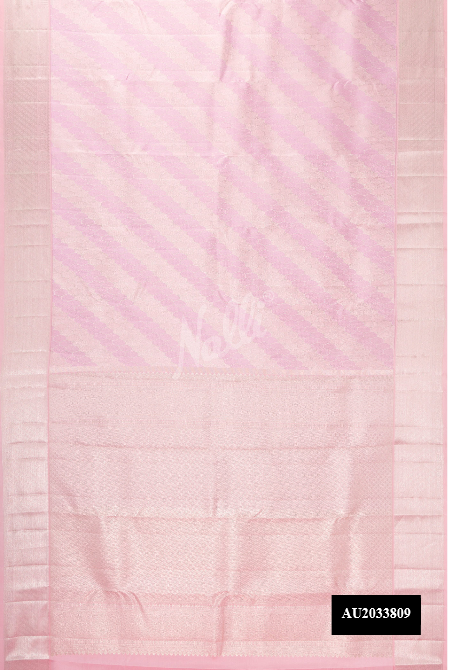 Lavender Kanchipuram Silk Saree