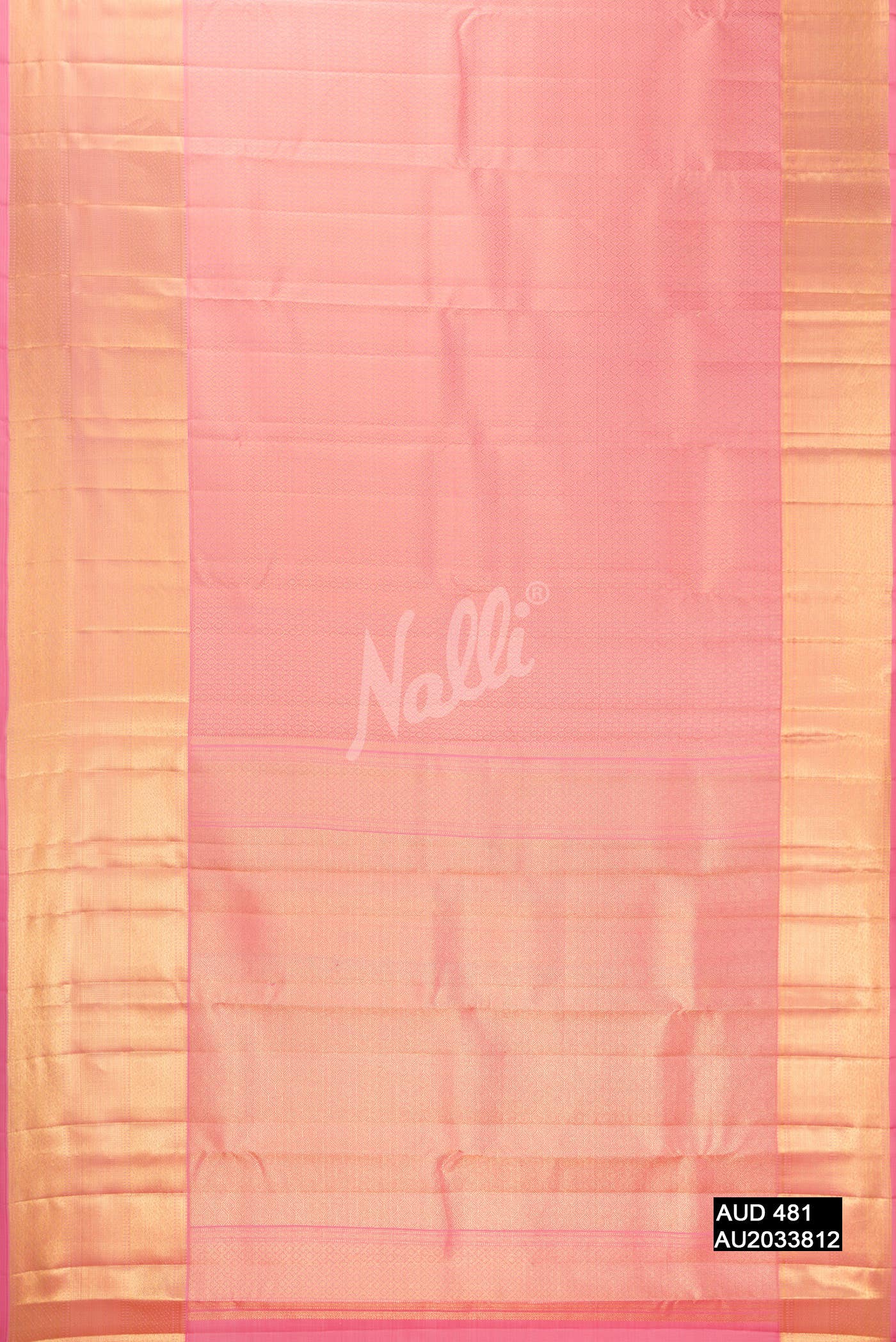 Pink Kanchipuram Silk Saree