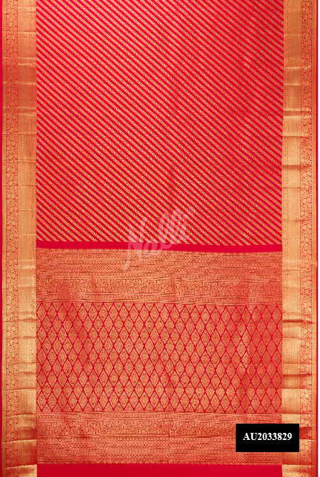 Red Kanchipuram Silk Saree