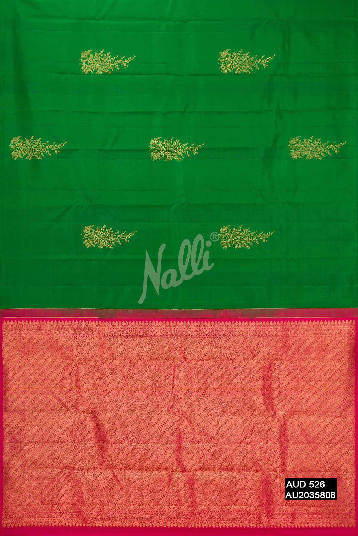 Green Kanchipuram Silk Saree