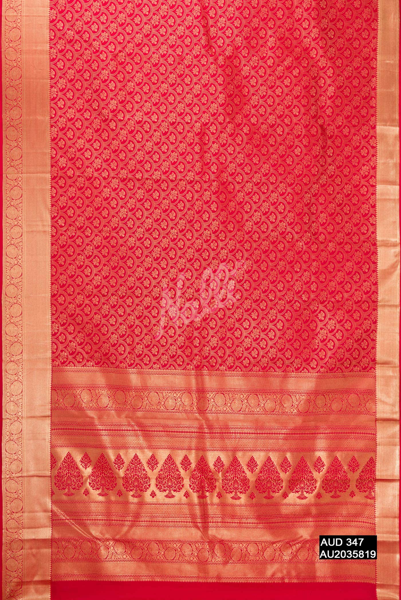 Red Kanchipuram Silk Saree