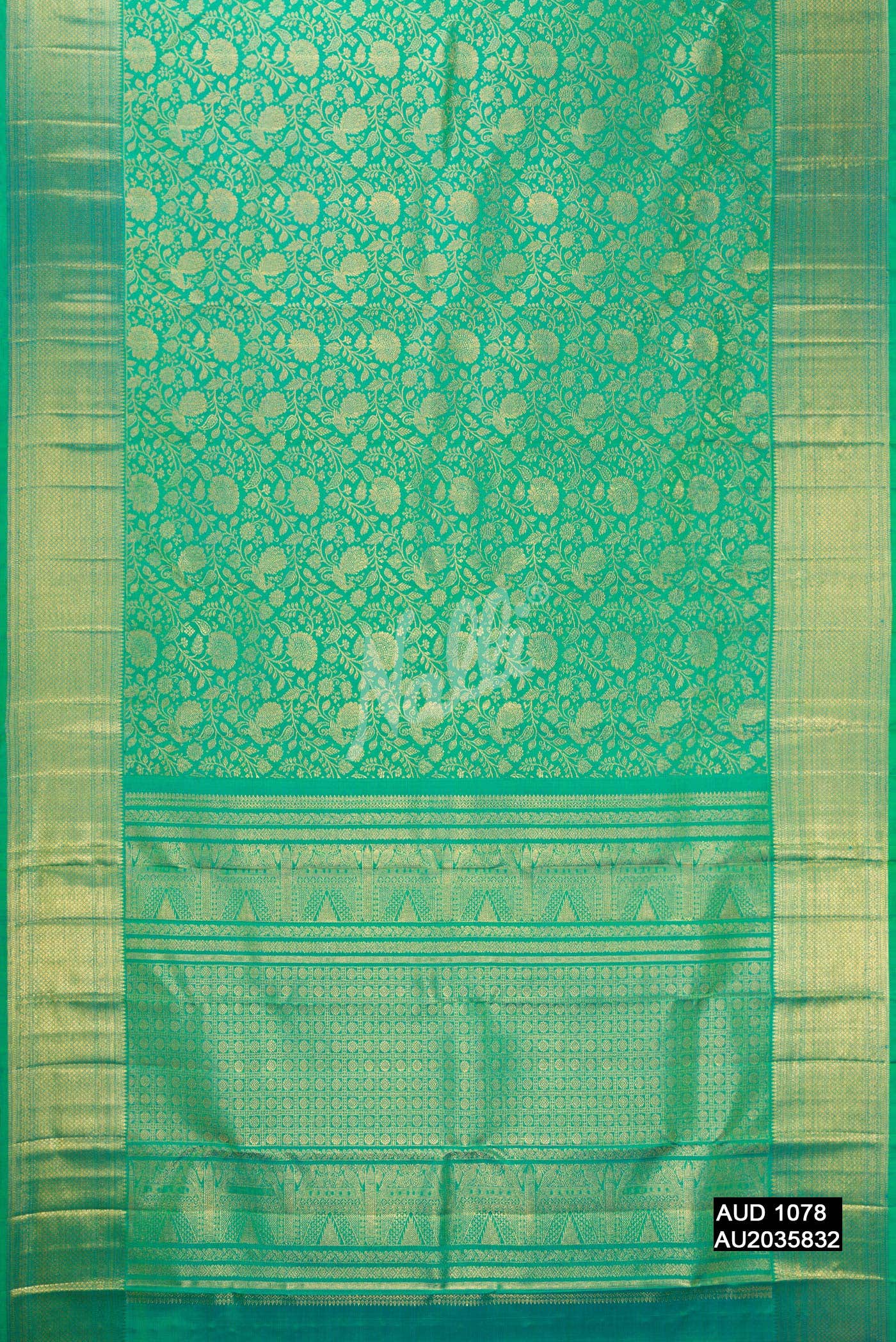 Green Kanchipuram Silk Saree