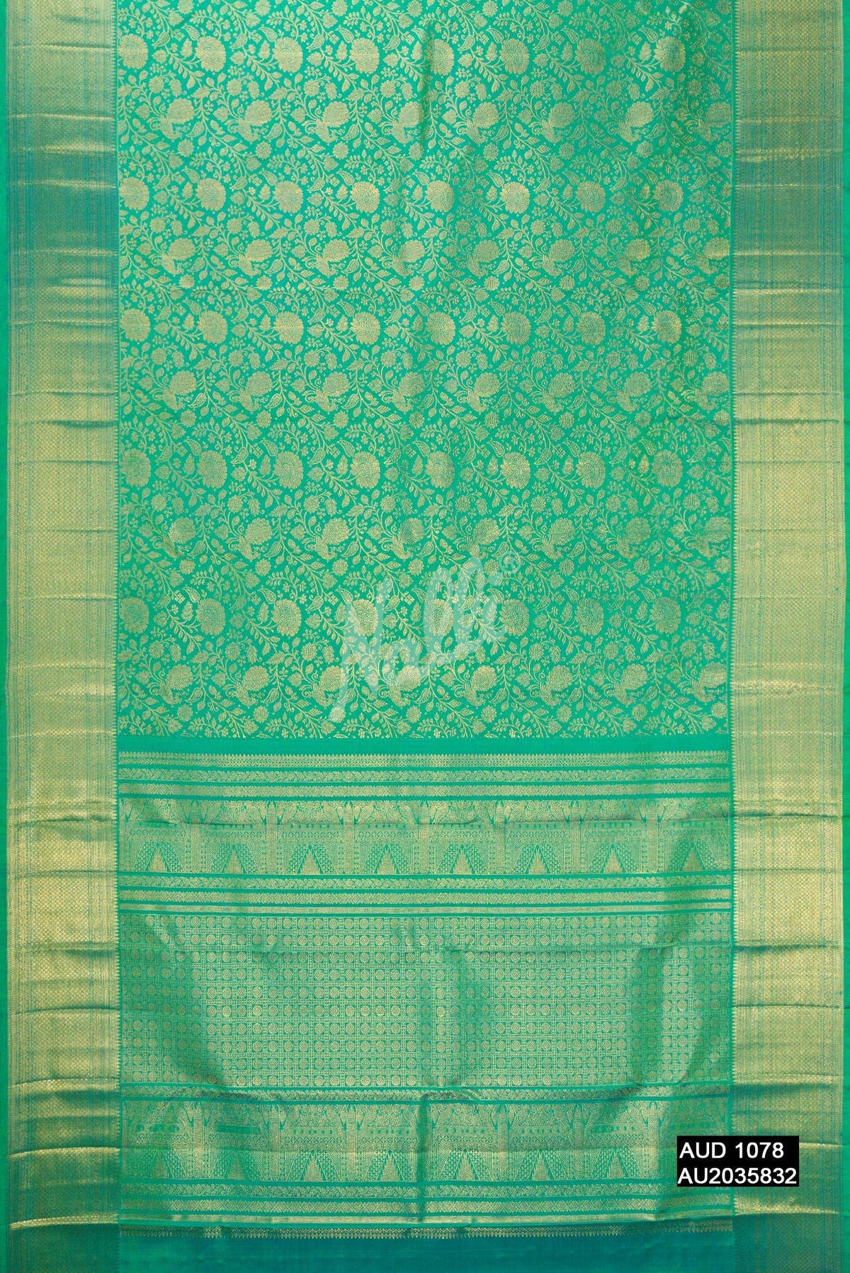 Green Kanchipuram Silk Saree