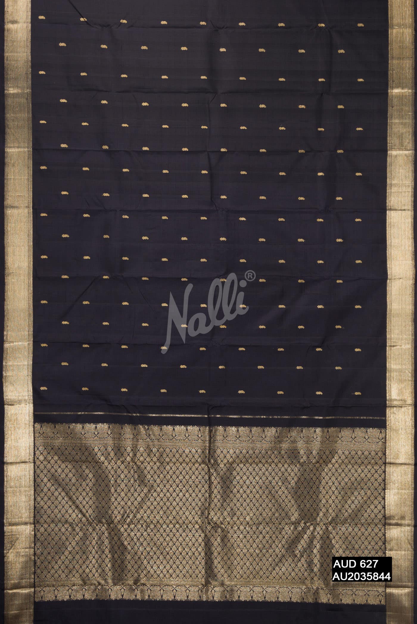 Coffee Brown Kanchipuram Silk Saree
