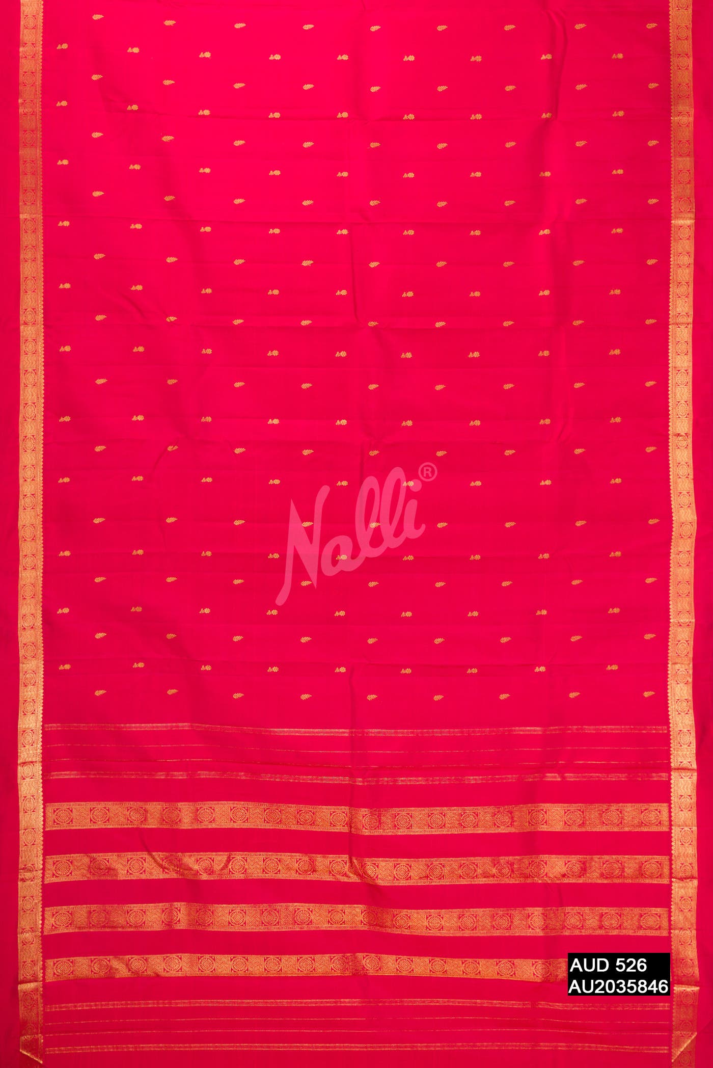 Red Kanchipuram Silk Saree