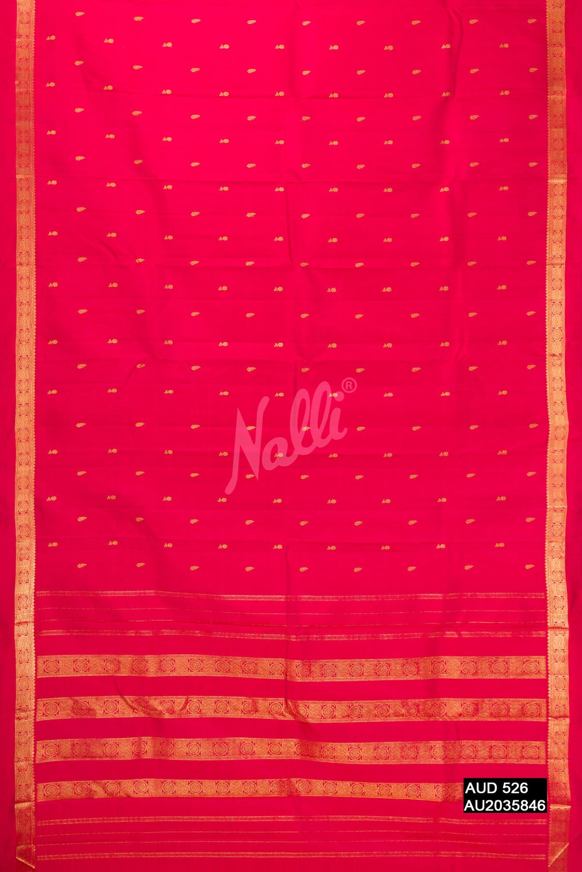 Red Kanchipuram Silk Saree