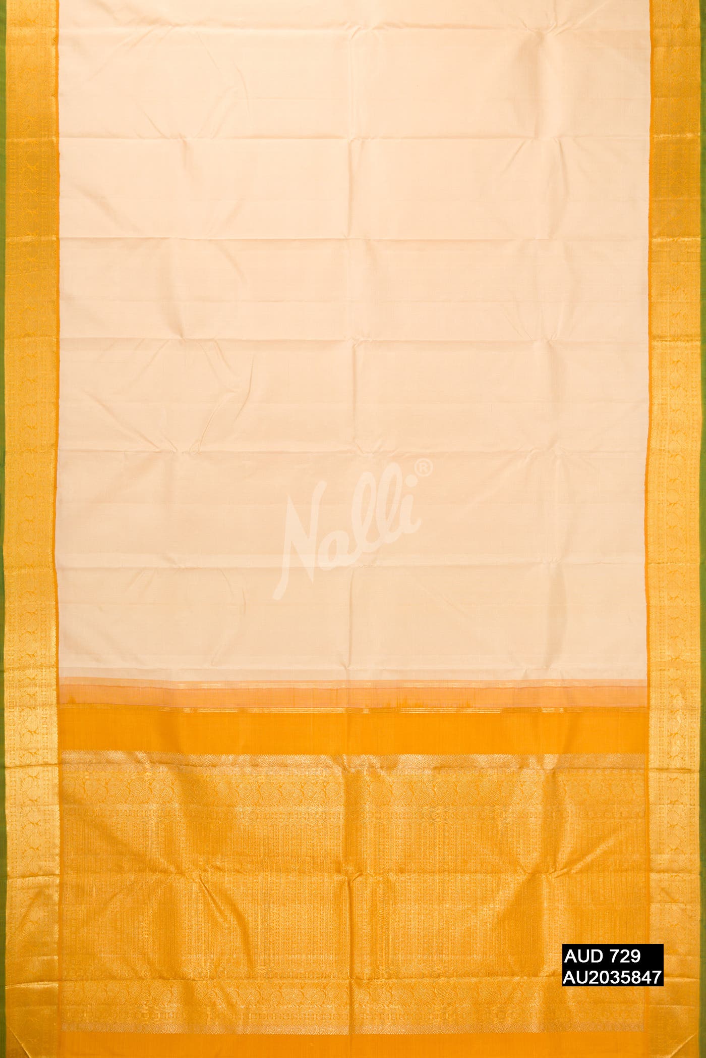Sandal Kanchipuram Silk Saree