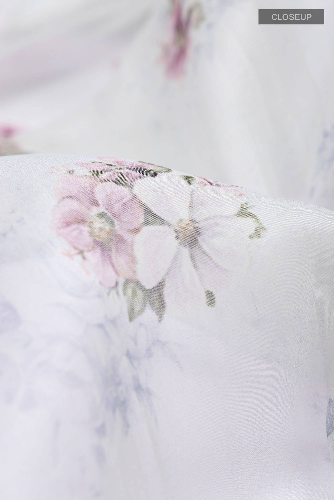 Blue Pure Organza Silk Saree