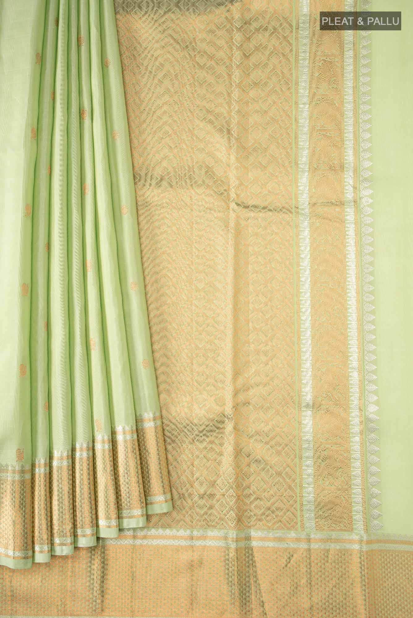 Green Kanchipuram Silk Saree