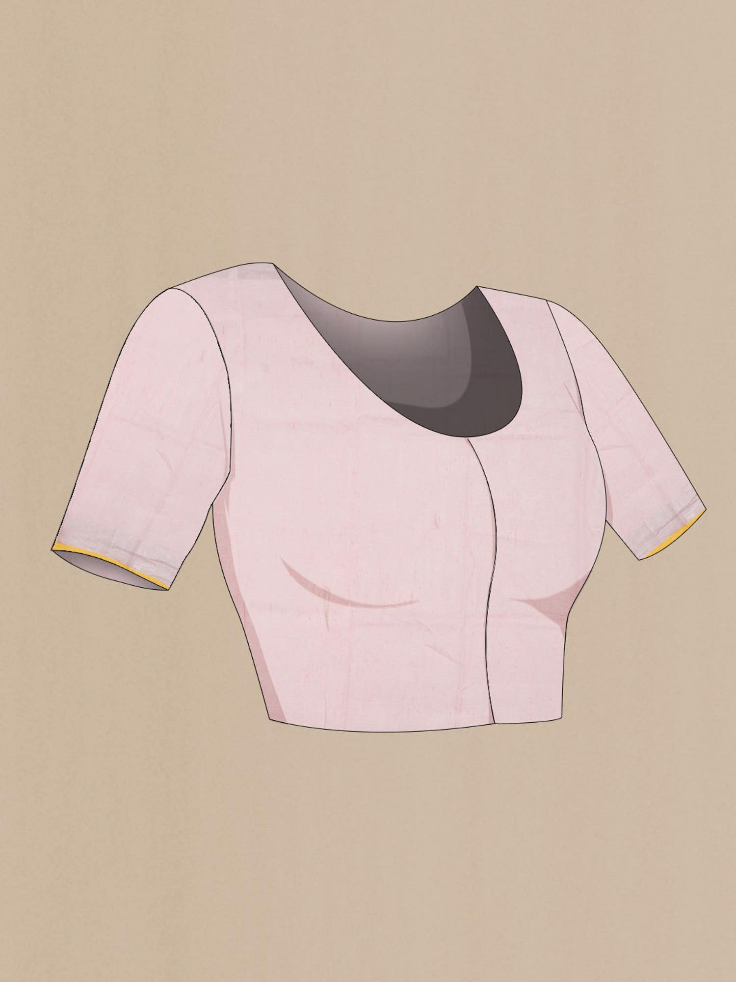 Pink Chikankari Cotton Saree